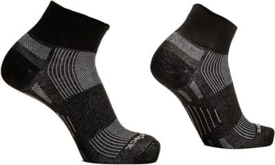 Wrightsock Eco Explore Quarter (Maat - XL, Kleur - BLACK)
