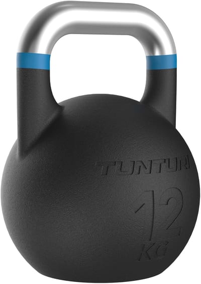 Tunturi Platinum Competition Kettlebell - 12kg - Incl. gratis fitness app