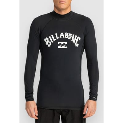 Billabong Logo Surf Longsleeve Lycra zwart
