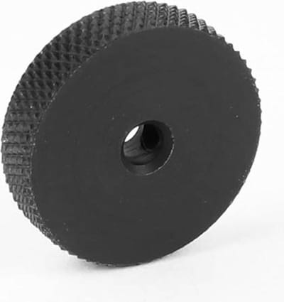 Fender Rotary Wheel Preset Control 1x0.25 met Inbusschroef voor Jazzmaster/Jaguar - Zwart