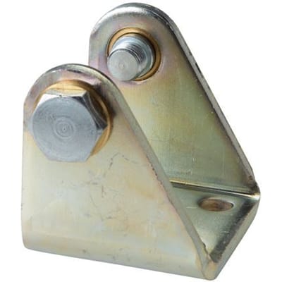 Zwenkbevestiging voor 40 mm ronde cilinder Verzinkt staal