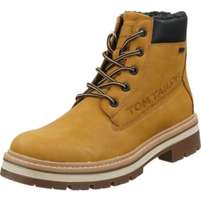 Tom Tailor Denim - Waterdichte laarzen met voering - Maat 43 - camel