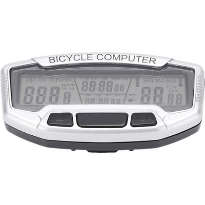 Fietscomputer Lichtgevende Functie Handige Praktische Fietsaccessoires Voor Motoren gray