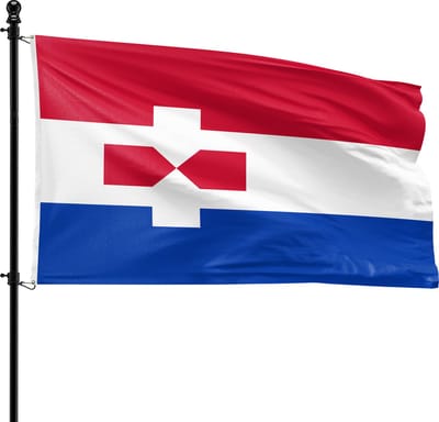 VlagDirect - Zaanstad vlag - Gemeente Zaanstad vlag - 90 x 150 cm.