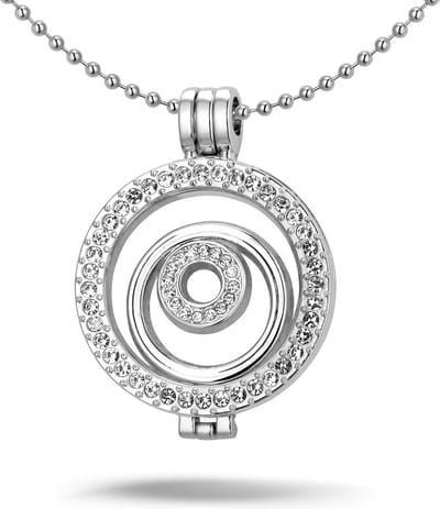 Montebello Ketting Alexandra Z - 316L Staal - ∅35mm - Coin - 3-delig - 80cm