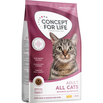 Concept for Life All Cats Kattenvoer - Nieuw Receptuur: 10 kg