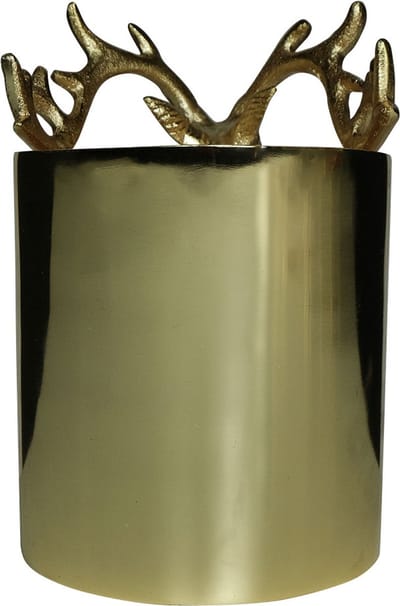 wijnkoeler hert half champagne goud small