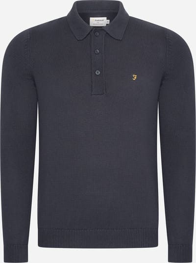 Farah Sweater hamlet knit ls polo - true navy
