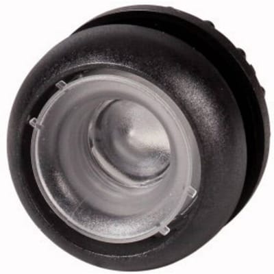 Eaton 216956 M22S-DRL-X Verlichte druktoets Kunststof frontring Knop Zwart 1 stuk(s) Piece