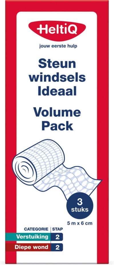 HeltiQ Steunwindsel Ideaal Volume Pack 3ST