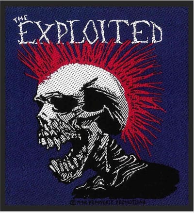 The Exploited - Mohican Patch - Multicolours