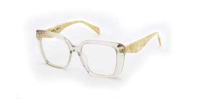 Blumarine VBM895 Beige trasparente 54/17/140 WOMAN Brilmonturen