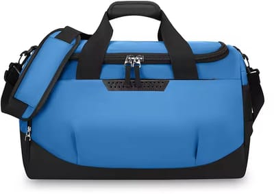 KZQ Reistas Voor Dames En Heren - Waterdichte Weekendtas Met Handgrepen - Klein Model 41x22x25 cm - Hemelsblauw