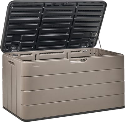 MILIES - Kussenbox - Bruin - 116 x 60 cm - Synthetisch materiaal