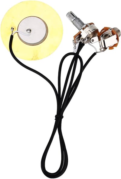 Piezo Pickup 50mm voor Akoestische Gitaar - Voorversterker, Transducer en Accessoires voor Muziekinstrumenten