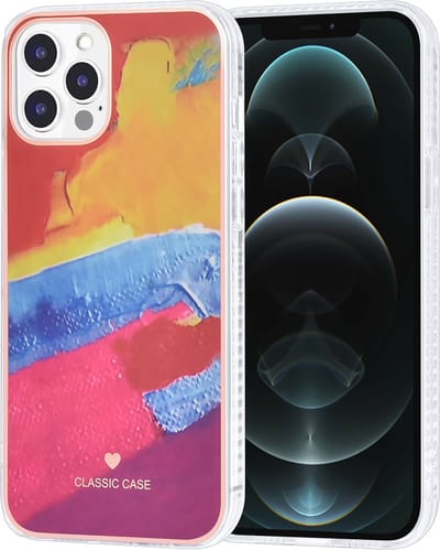 UNIQ Classic Case iPhone 12 Pro Max TPU Back Cover hoesje - Graffiti