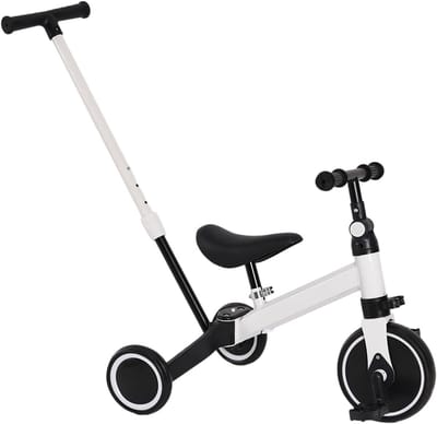 Baby Driewieler - Kinderfiets - Buiten Spelen - 3-in-1 Modellen - 60x42x90cm - Blauw