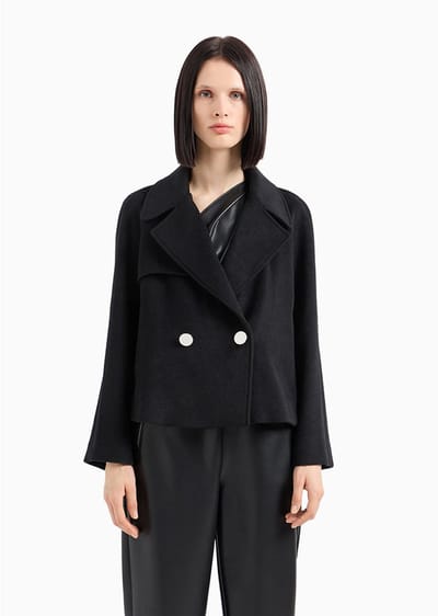 Armani Exchange Xw000036-af10257 Jas Zwart XS Vrouw