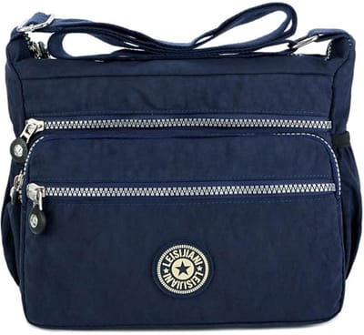 Dailygoods- Schoudertas Dames - Waterdichte Tote - Crossbody Tas - Grote Boodschappentas - Multi Pocket - Verstelbare Schouderriem - Handtas