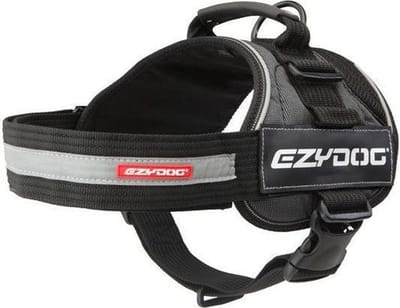 EzyDog Convert Hondentuig - Harnas voor Honden - 38-43cm - Grijs