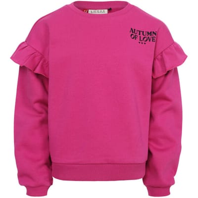 Looxs Revolution 2531-7307 Truien & Vesten Meisjes - Sweater - Hoodie - Vest- Fuchsia - Maat 92