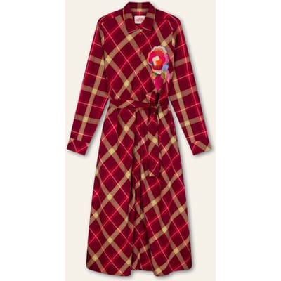 Oilily Dimphna Jurk- maat34 Cabernet