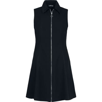Gothicana by EMP - Gothic Mini-jurk - The Void - S tot XXL - voor Vrouwen - zwart