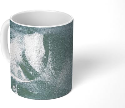 Mok - Koffiemok - Acrylverf - Abstract - Design - Mokken - 350 ML - Beker - Koffiemokken - Theemok