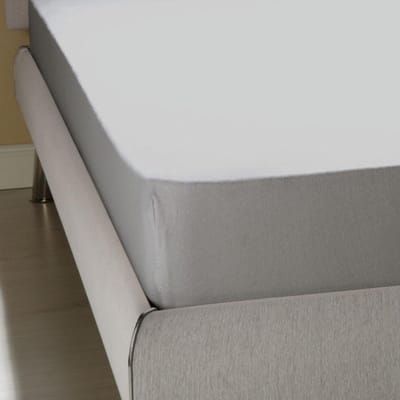 Homéé® Hoeslaken Jersey stretch grijs 80/90x200/220 +30 cm eenpersoons bed100% katoen