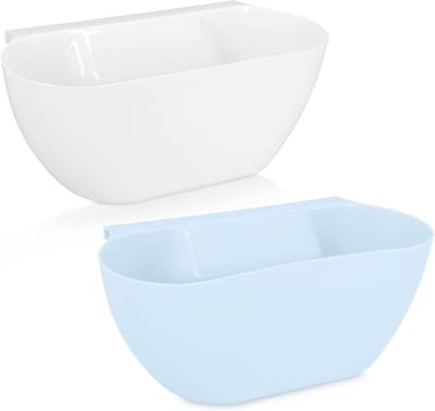Hangende keukenafvalbakjes - Efficiënte afvalverwerking voor aanrecht en kastjes - Set van 2 - Ruimtebesparend en vaatwasserbestendig