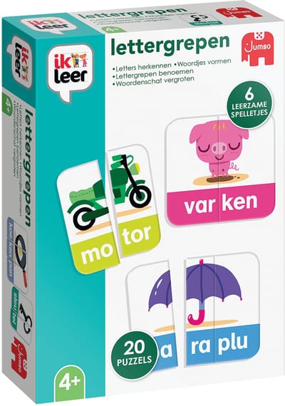 Ik Leer - Lettergrepen, 4Y+