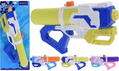 Waterpistool met pomp Paars - Roze
