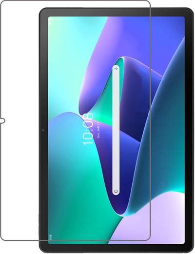 Screenprotector Geschikt voor Lenovo Tab M10 Plus (3e / 3rd Generatie) - Extra Sterk - Beschermglas - Gehard Glas - Tempered Glass - Screen Protector
