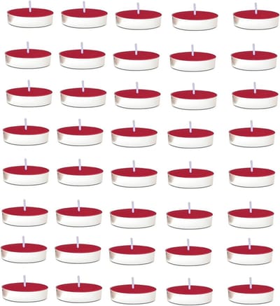 40 Scented Kaarsen Set - Engelse Roos Geurkaarsen - 3 Uur Brandtijd - Ideaal voor Spa en Ontspanning