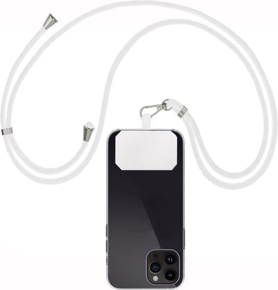 Telefoon Koord Universeel Telefoonkoord Verstelbaar - Telefoonkoorden Universeel Verstelbaar - Wit
