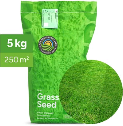 Easy Mow - Graszaad Minder Maaien - 5 kg voor 250 m² - Onderhoudsarm gazon - IJzersterke zode - Bestand tegen droogte - NAK-gecertificeerd