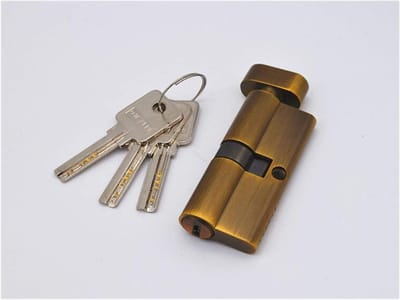 Deurcilinder Slot - Cilinderslot Deurslot - Huisbeveiliging Verbeteren - Anti-Diefstal Bescherming - 70 mm - Zwart