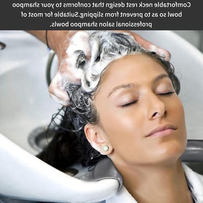 Zachte Siliconen Neksteun voor Kappers, Ideaal voor Haarwassen en Shampoo Behandelingen in de Salon