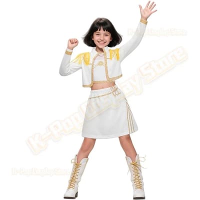 Filles Zoey Cosplay Groupe de Filles Rumi Costume d'Enfant Mira Tenue Vêtements de Performance Scénique Préférés Halloween Film d'Animation D PB0HGQ 120 white