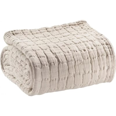 Stonewashed katoenen beddengoed Vivaraise Swami