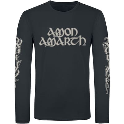 Amon Amarth Shirt met lange mouwen - Horse - S tot 4XL - voor Mannen - zwart