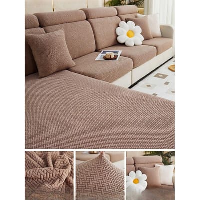 Rekbare Bankhoes Hoes Allesomvattende Universele Hoes Vier Seizoenen Universeel Bankkussen Antislip Tape Kussen Stof Beschermhoes 65-85cm*165-200cm*5-20cm