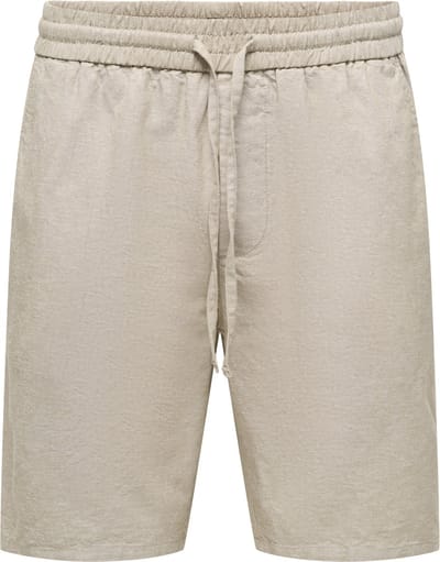 ONLY & SONS Shorts ONSLINUS Regular fit Linnen Shorts