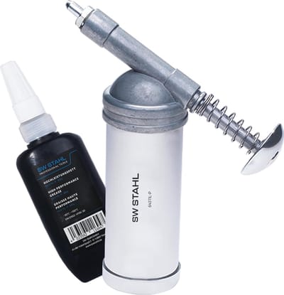 SW-Stahl 64311L mini-vetspuit inclusief hoogwaardig vet