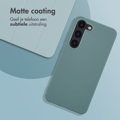imoshion Hoesje - Geschikt voor Samsung Galaxy S23 - Color Backcover - Pine Green
