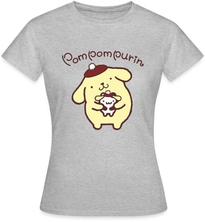 Pompompurin Met Muffin Verkleed Als Pompom Purin T-Shirt Dames