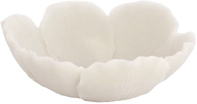 Light & Living Schaal Fresia - Wit - 25,5x24x9,5cm - Plastic - Bohemian - Woonkamer