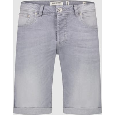 Circle of Trust Connor Short Grey Sky Maat: W26 | Spijkershorts Outlet | Heren | Grijs