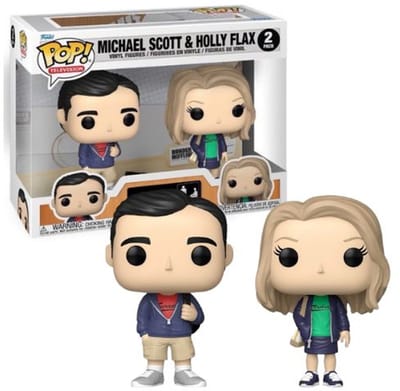 Pop Television: The Office - Michael Scott & Holly Flax - (2 pack) Funko Pop