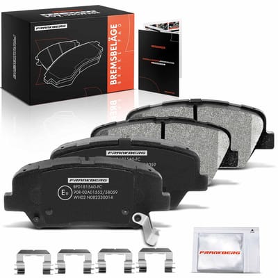 Frankberg 4x Remblokken Vooras voor Hyundai